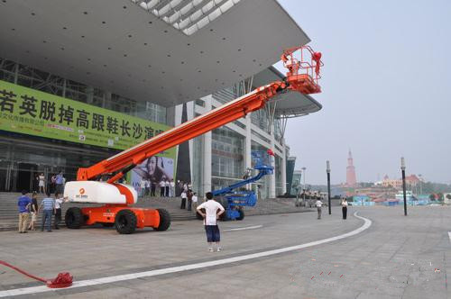 携手湖南广电共促高空作业